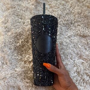 Starbucks Iridescent Black Mosaic Tumbler